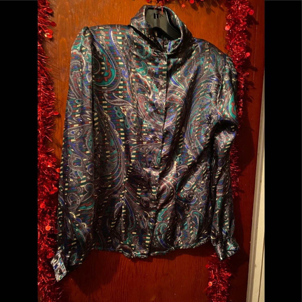 VINTAGE BLOUSE - Picture 1 of 4